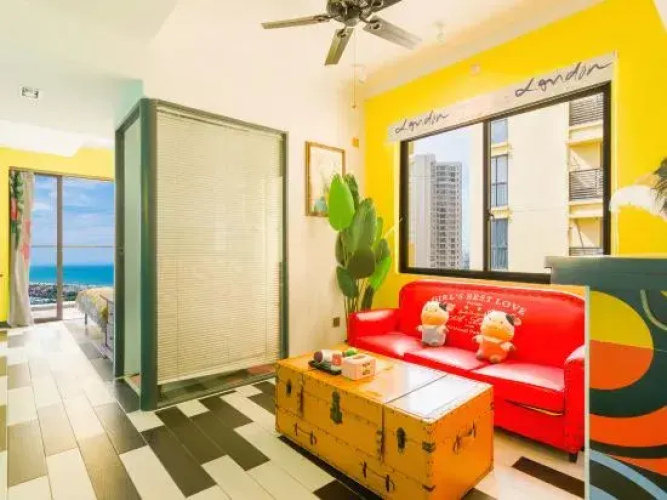 First sea view holiday apartment