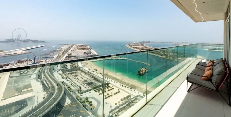 Elegant 2BR Emaar Beachfront Retreat