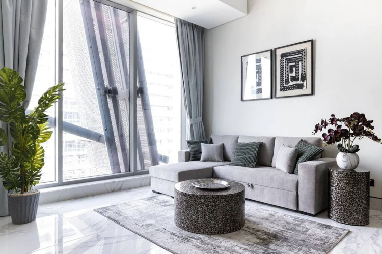 Premium Corner Apt 1BD in Jone w Canal View