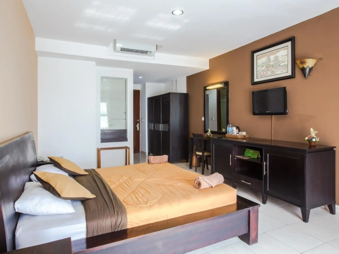 Deluxe Double room with balcony and with view