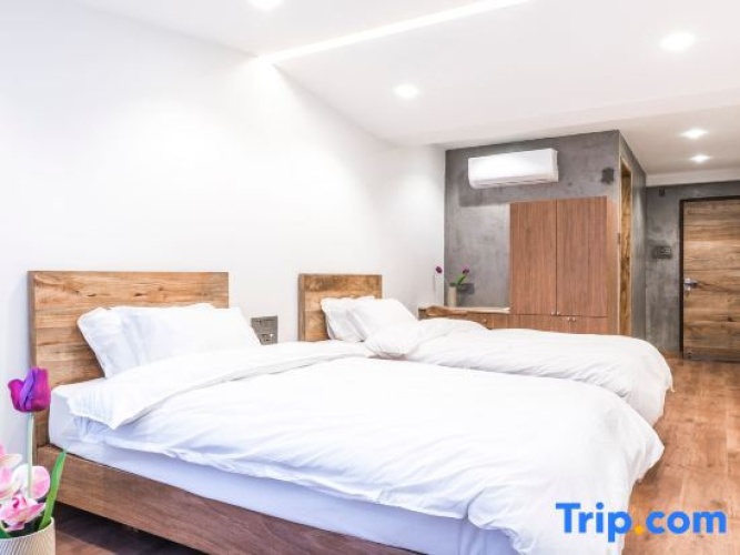 Deluxe Twin room with city view