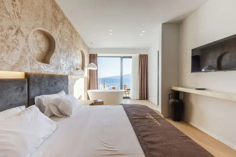 Premium Double room with balcony and with sea view