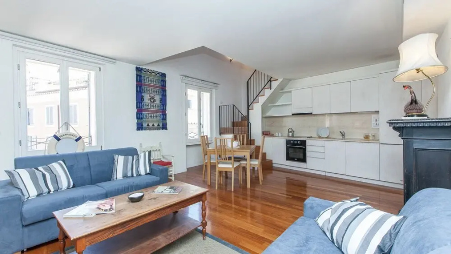 Rental in Rome Savelli Penthouse Sora