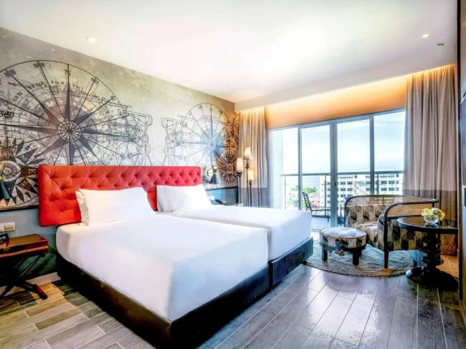 Superior Twin room with ocean view