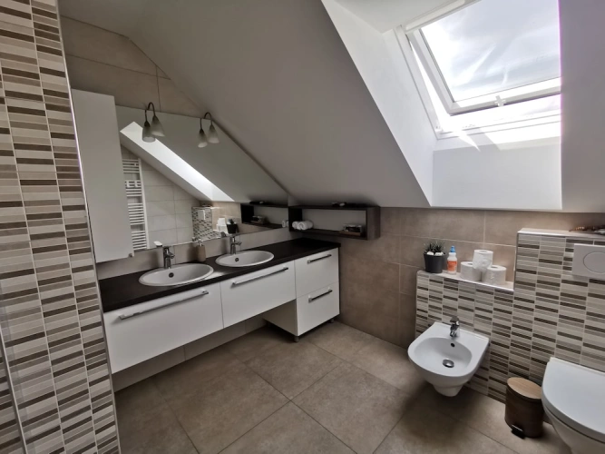 Attic Apartment with mountain view