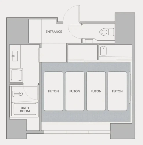 Standard Quadruple room