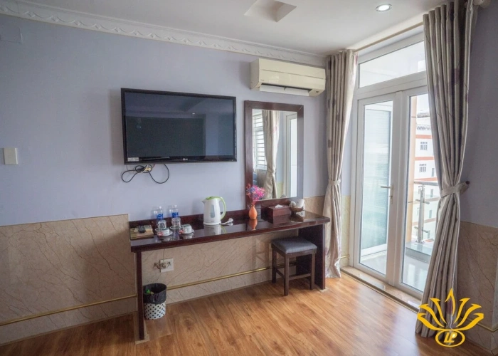 Deluxe Double room with balcony and with city view
