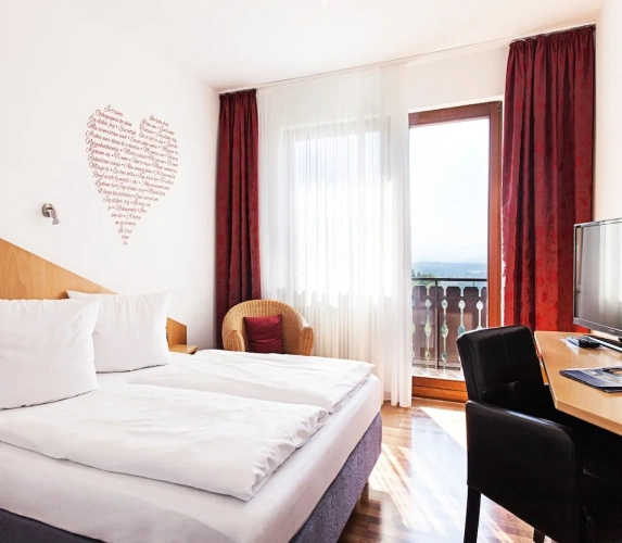 Comfort Double room with balcony and with view