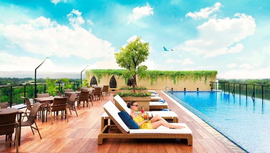Superior Twin room with view