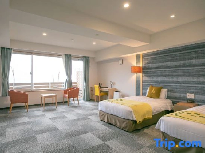 Standard Twin room with ocean view