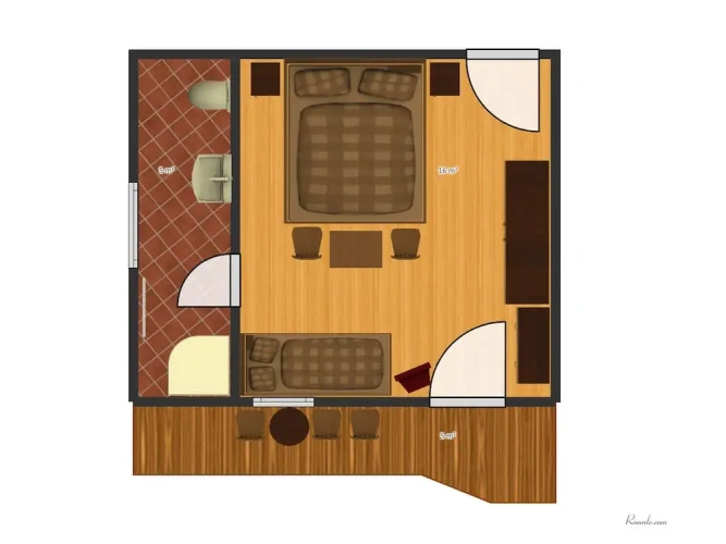 Superior Double room with balcony