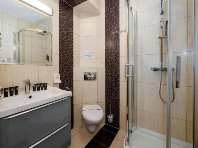 Standard Quadruple room with balcony and with view