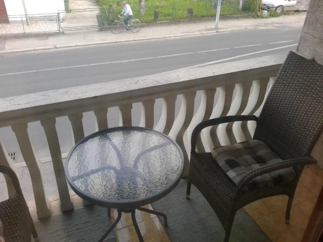 Apartment with balcony and with view