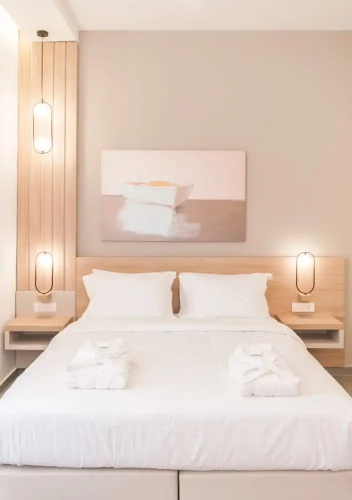 Superior Double room with balcony and with garden view