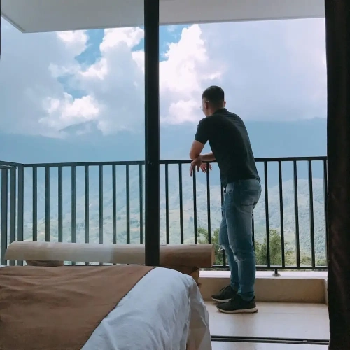 Deluxe Double room with mountain view