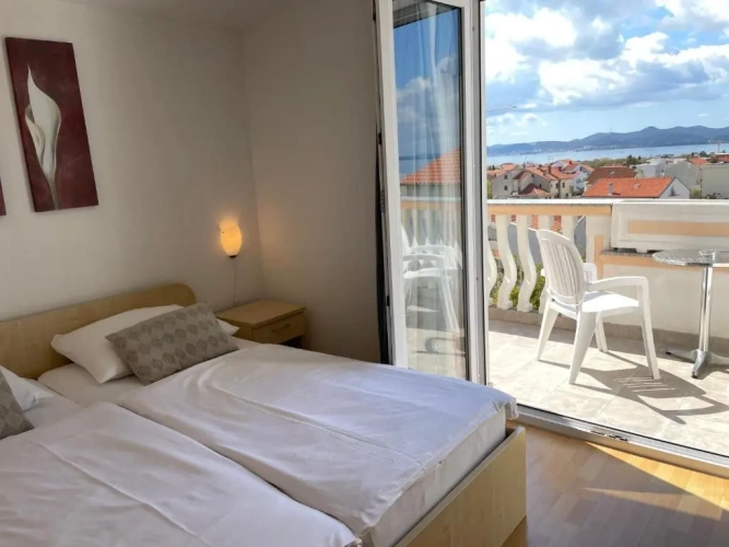 Standard Double room with balcony and with sea view