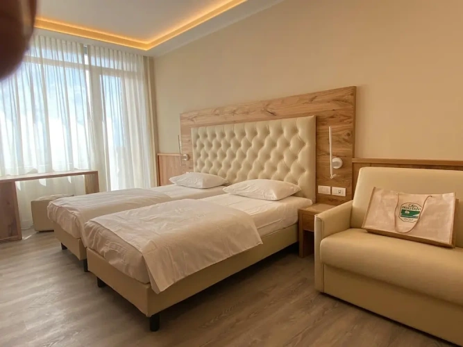 Comfort Double room with balcony and with mountain view