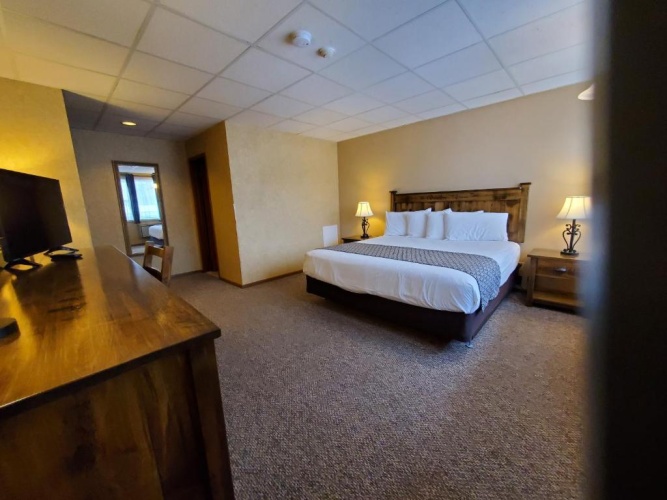 Standard Quadruple room with balcony and with view