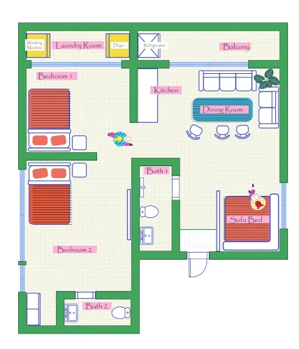Standard Triple room