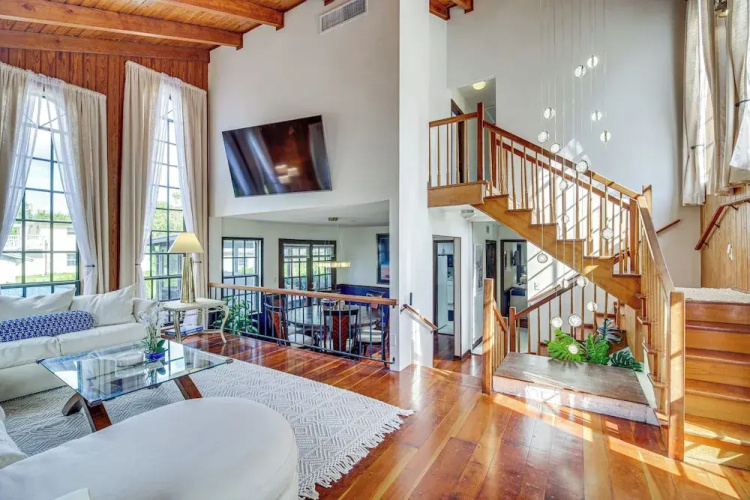 Moon Beach Manor w/ Private Pool & Hot Tub!