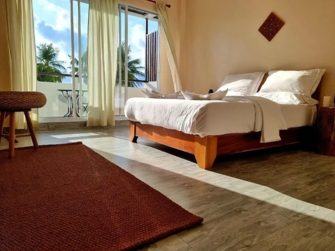 Deluxe Double room with balcony and with sea view
