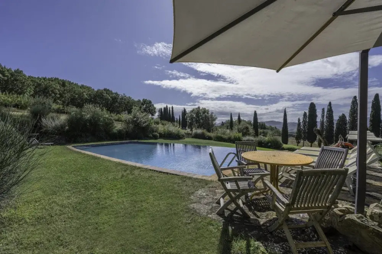 Orcia Panoramic View With Pool