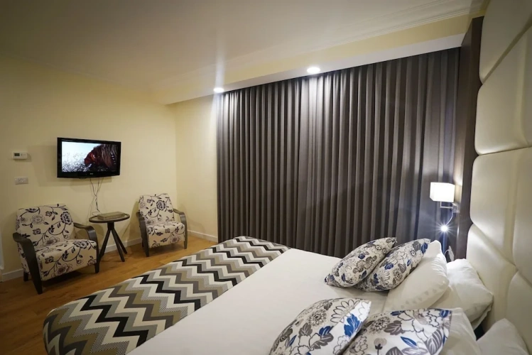 Superior Double room with balcony and with city view