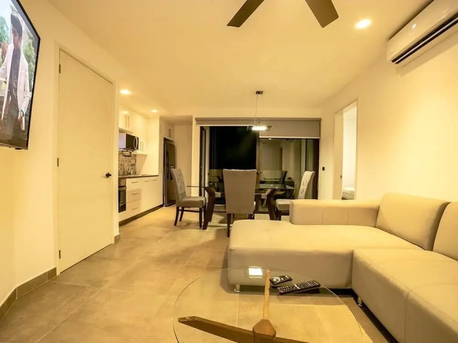 Modern 2 Br apartment for 6 sleeps At Aldea Zama