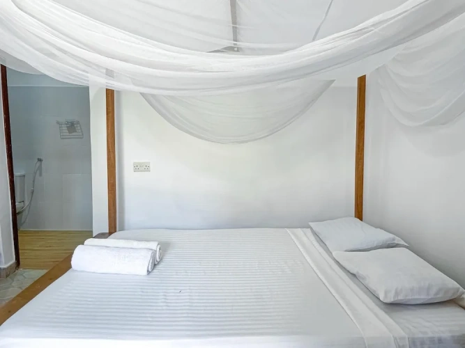 Classic Single room with balcony and with garden view