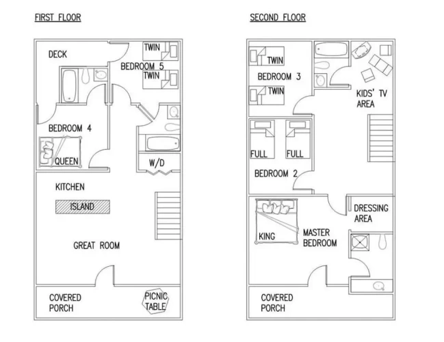 5 Bedrooms Cottage