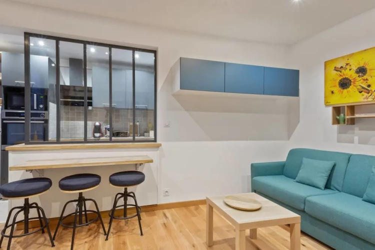 Charming Blue Studio - 15 Mins to Grand Palais