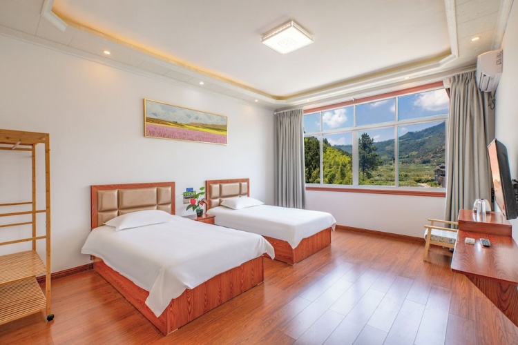 Standard Twin room with land view