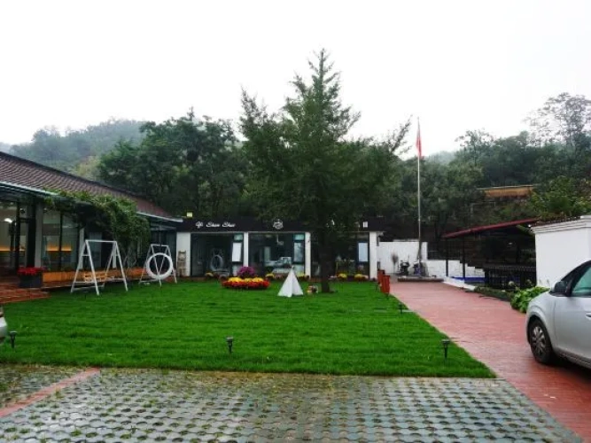 Outside