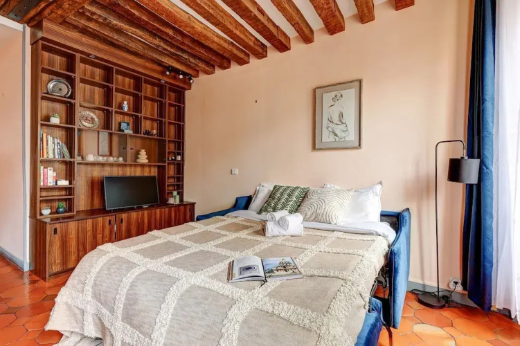 Modern 1BR near Centre Pompidou