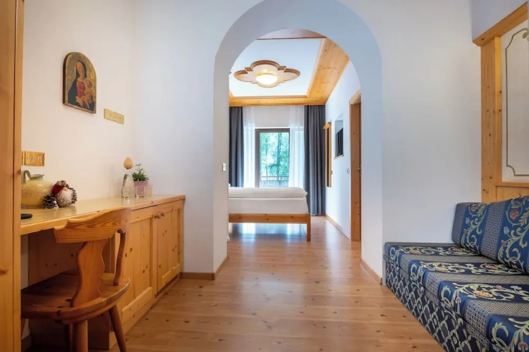Comfort Triple room with balcony and with mountain view