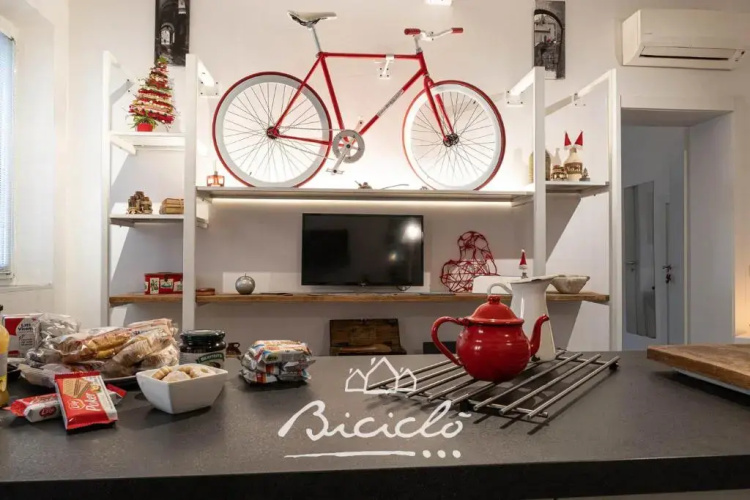 Biciclo' Rosso Ferrara