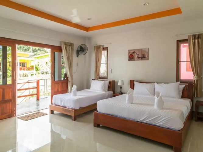 Deluxe Family Bungalow with balcony