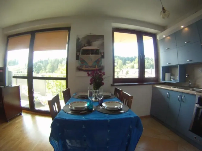 Apartment with mountain view