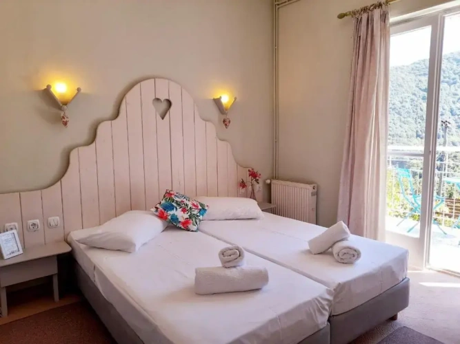 Standard Double room with balcony and with view