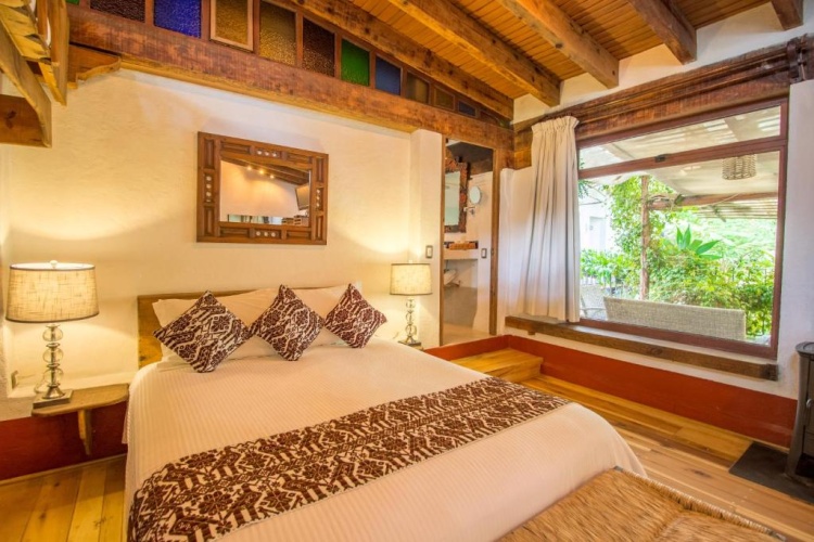 Deluxe Quadruple room with balcony and with view