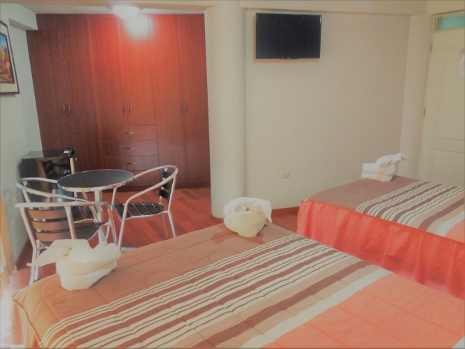 Standard Twin room with view