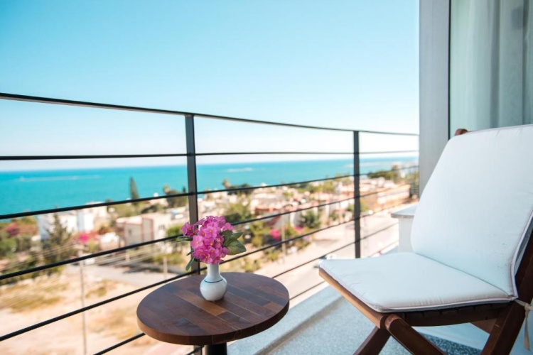 Standard Double room with balcony and with sea view