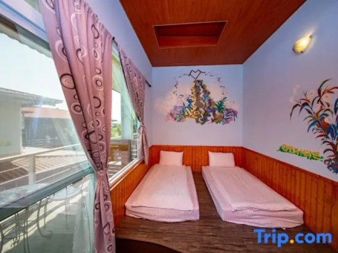 Standard Twin room with balcony and with view