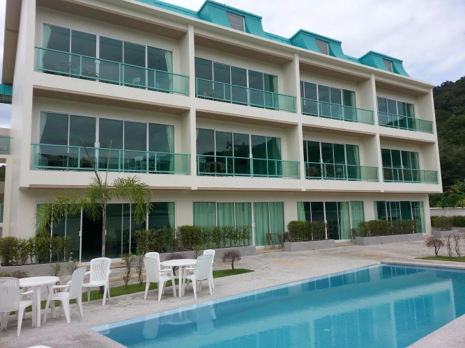 Apartment with balcony and with view