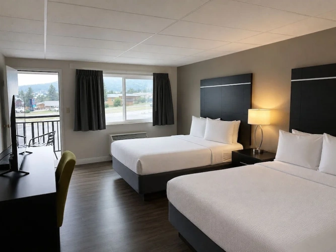 Deluxe Quadruple room with balcony