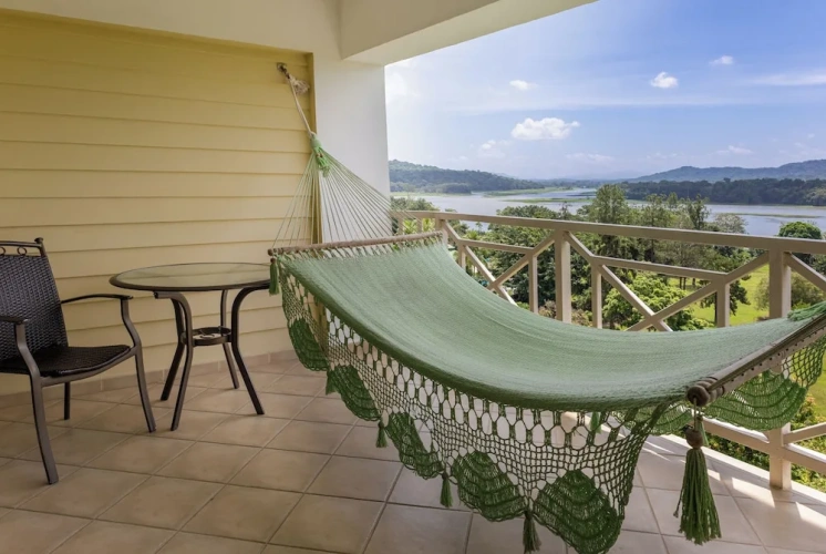 Deluxe Double room with balcony and with river view