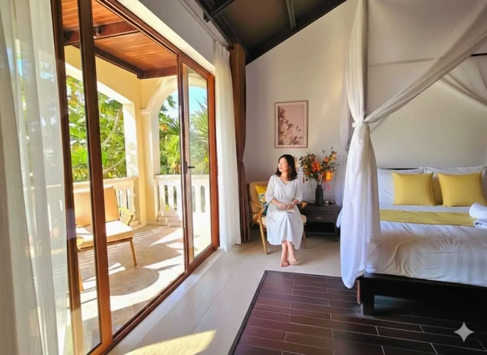 Deluxe room with balcony