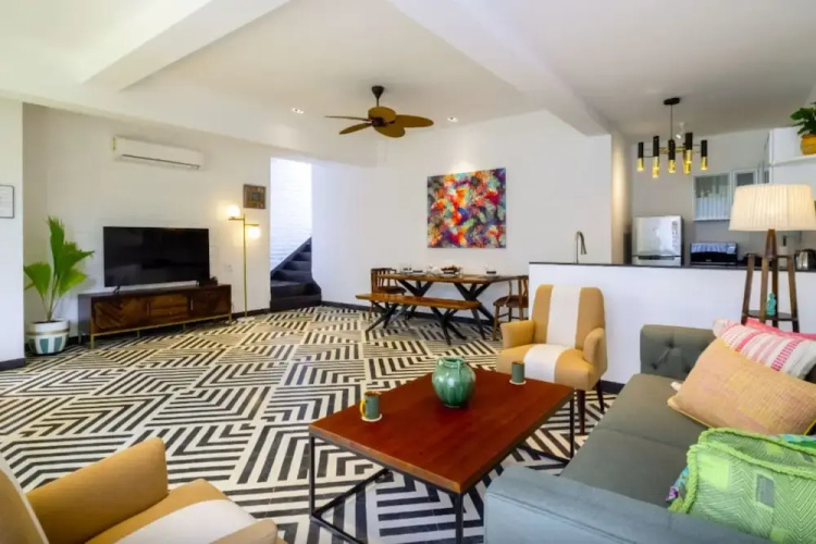 Chic 2BR Hideaway in Assagao Near Anjuna Beach