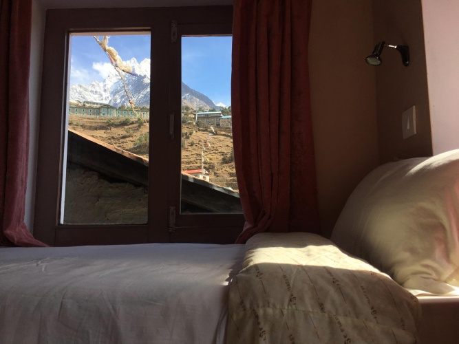 Deluxe room with mountain view