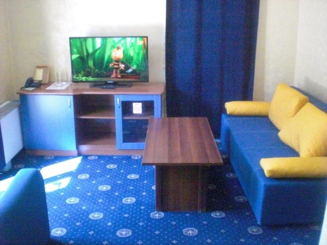 Studio with balcony and with view